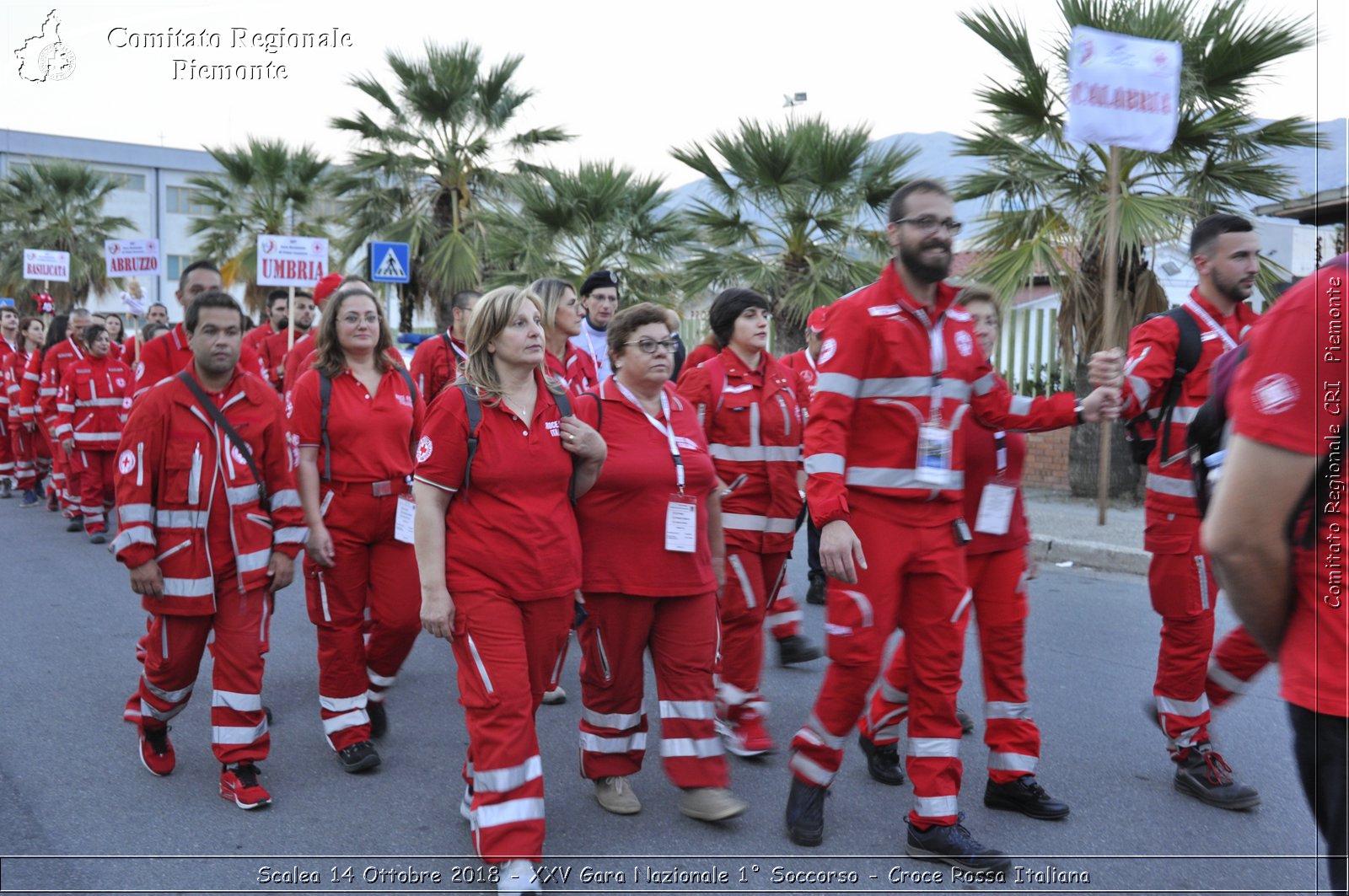 Scalea 14 Ottobre 2018 - XXV Gara Nazionale 1 Soccorso - Croce Rossa Italiana- Comitato Regionale del Piemonte