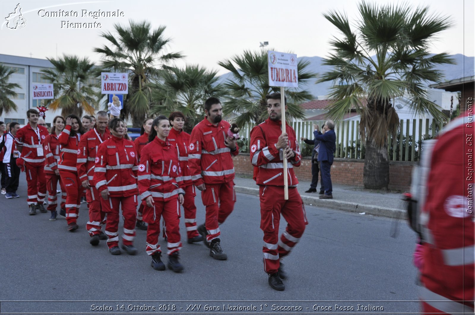 Scalea 14 Ottobre 2018 - XXV Gara Nazionale 1 Soccorso - Croce Rossa Italiana- Comitato Regionale del Piemonte