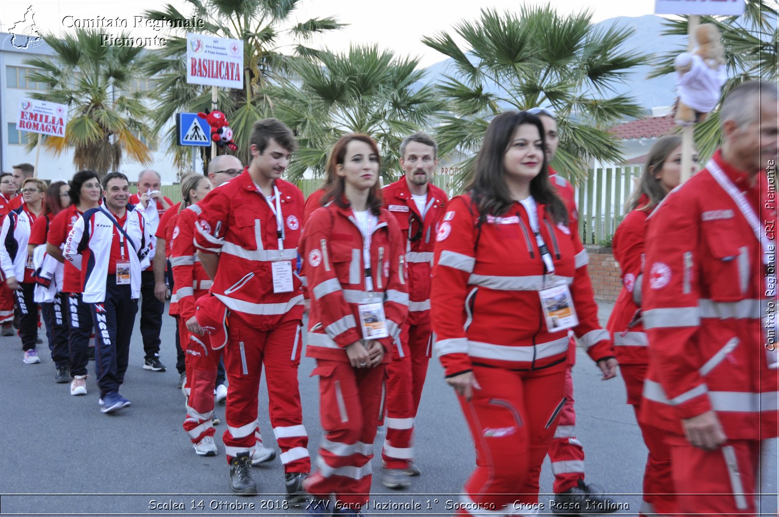 Scalea 14 Ottobre 2018 - XXV Gara Nazionale 1 Soccorso - Croce Rossa Italiana- Comitato Regionale del Piemonte