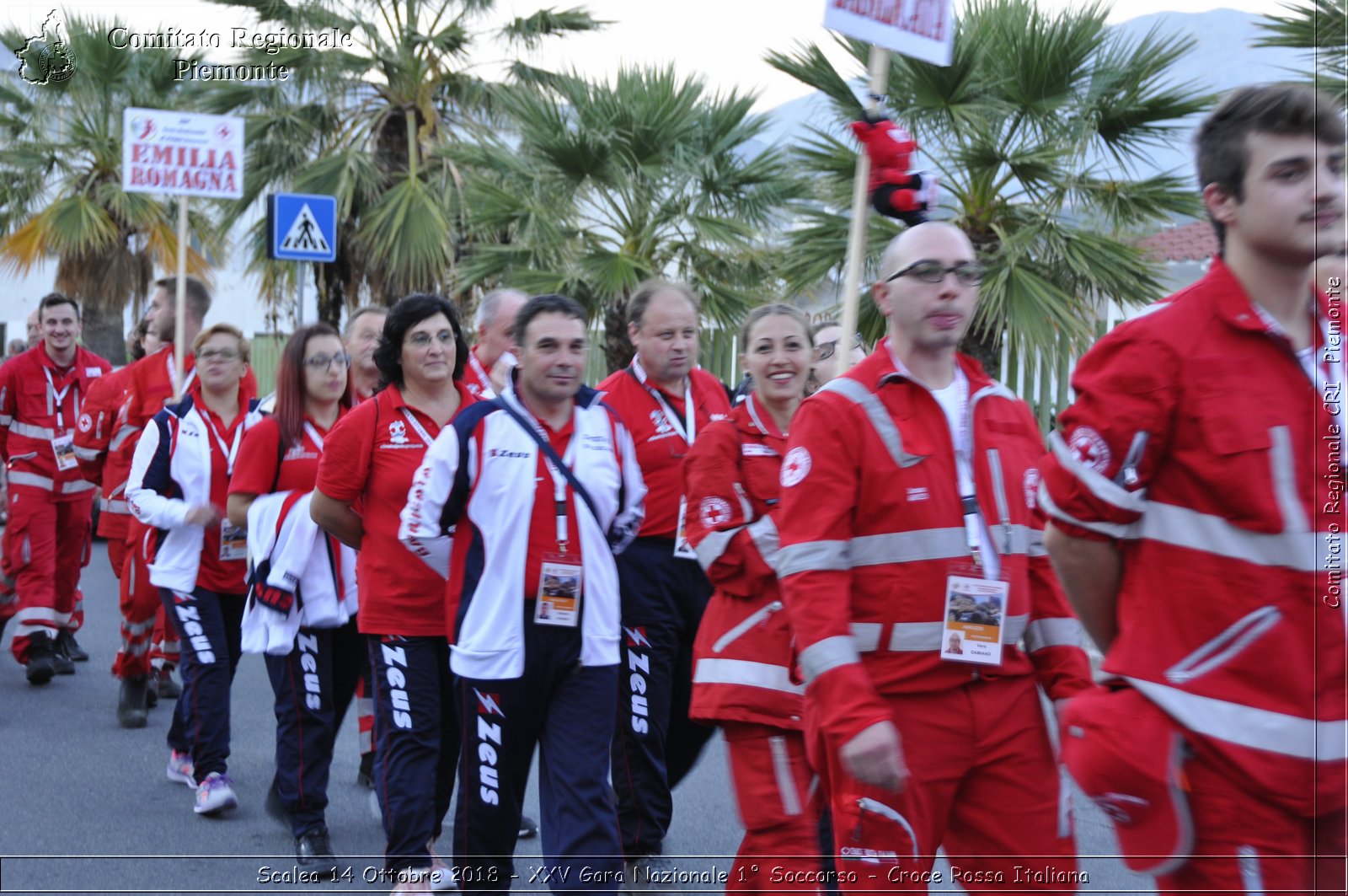 Scalea 14 Ottobre 2018 - XXV Gara Nazionale 1 Soccorso - Croce Rossa Italiana- Comitato Regionale del Piemonte