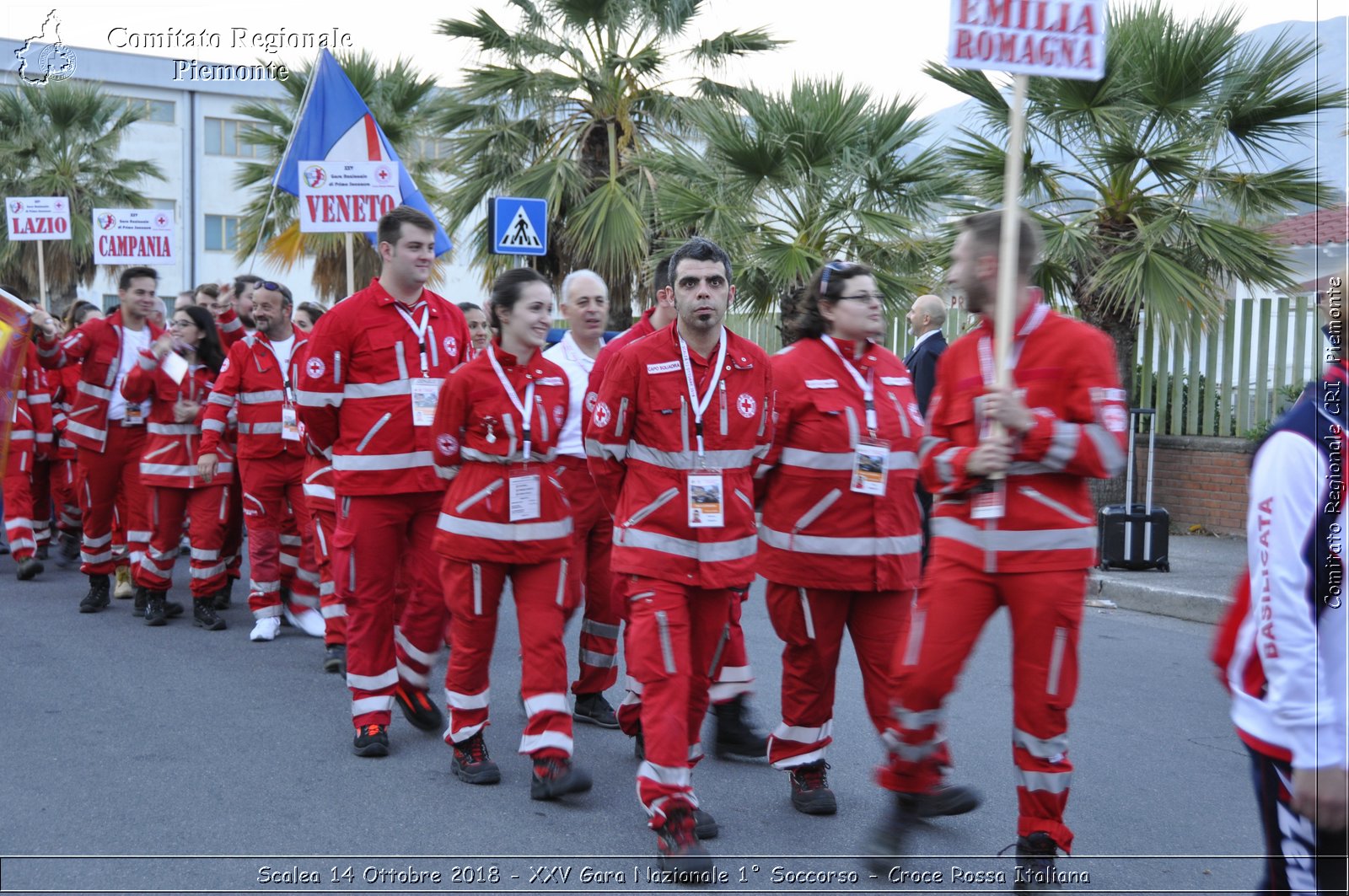 Scalea 14 Ottobre 2018 - XXV Gara Nazionale 1 Soccorso - Croce Rossa Italiana- Comitato Regionale del Piemonte