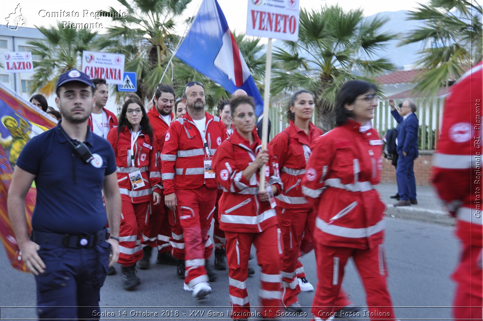 Scalea 14 Ottobre 2018 - XXV Gara Nazionale 1 Soccorso - Croce Rossa Italiana- Comitato Regionale del Piemonte