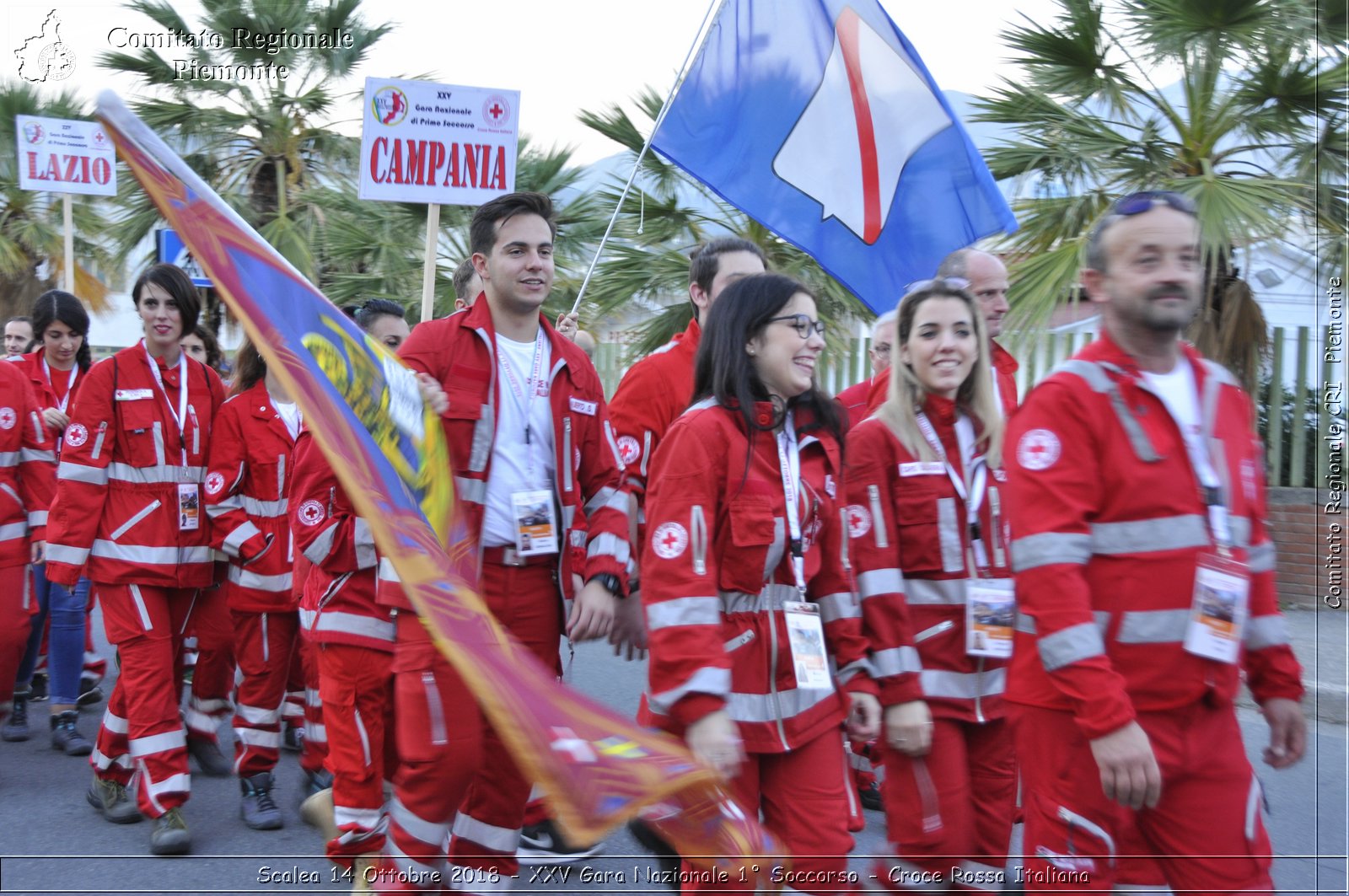 Scalea 14 Ottobre 2018 - XXV Gara Nazionale 1 Soccorso - Croce Rossa Italiana- Comitato Regionale del Piemonte