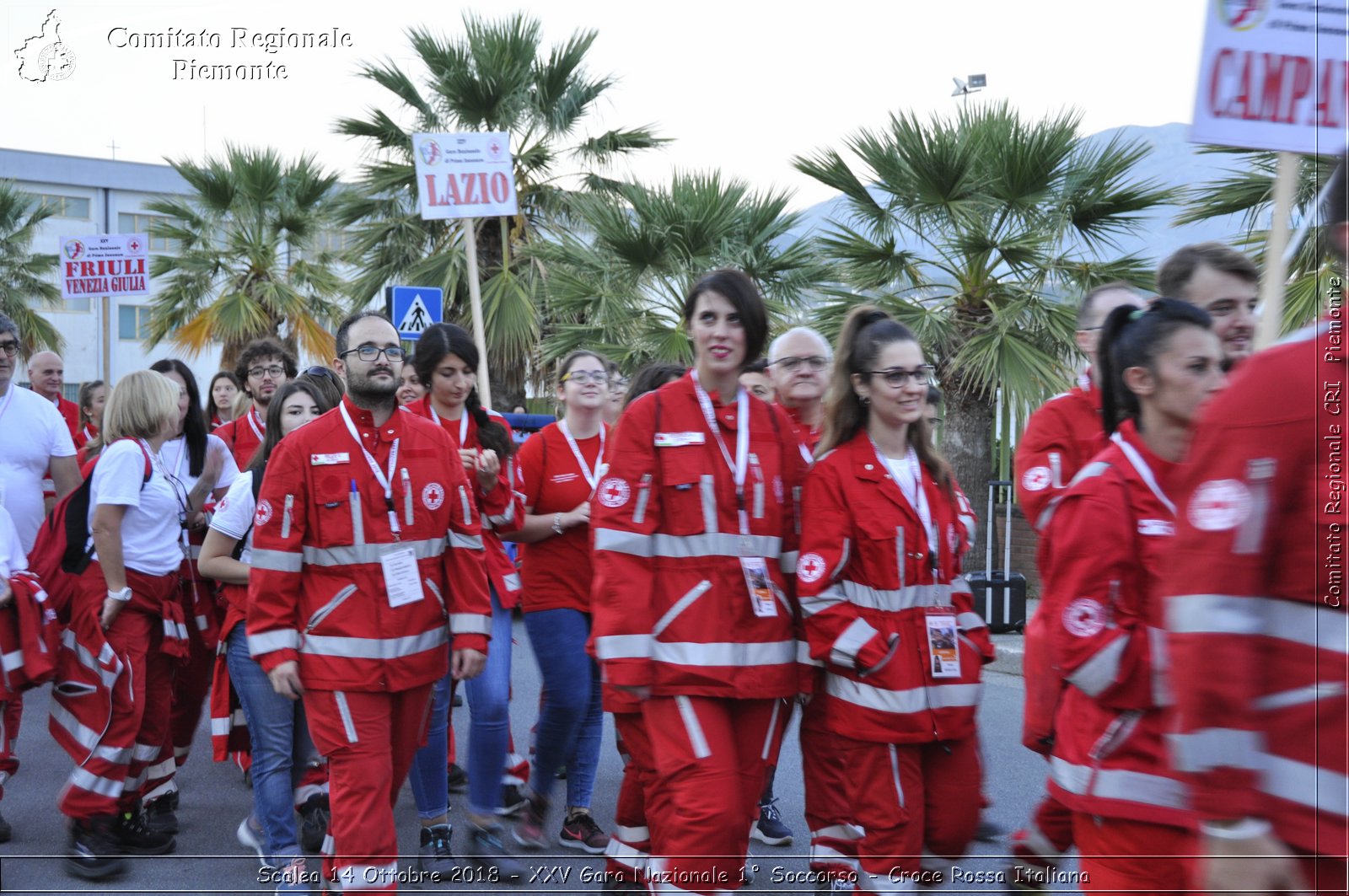 Scalea 14 Ottobre 2018 - XXV Gara Nazionale 1 Soccorso - Croce Rossa Italiana- Comitato Regionale del Piemonte