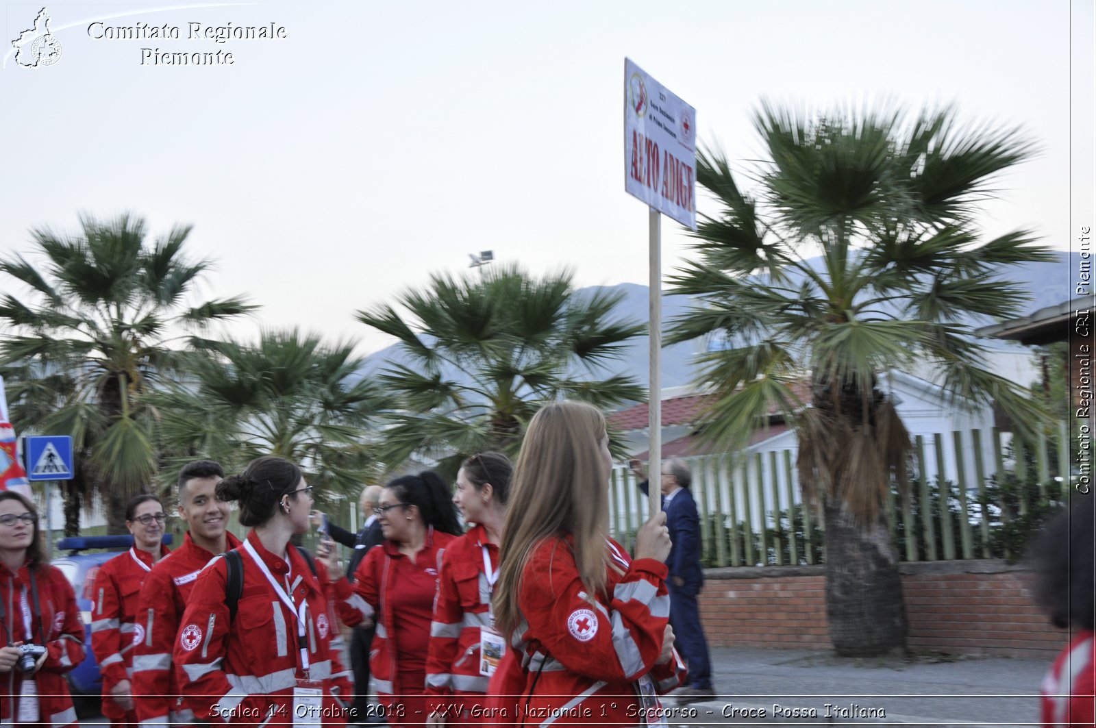 Scalea 14 Ottobre 2018 - XXV Gara Nazionale 1 Soccorso - Croce Rossa Italiana- Comitato Regionale del Piemonte