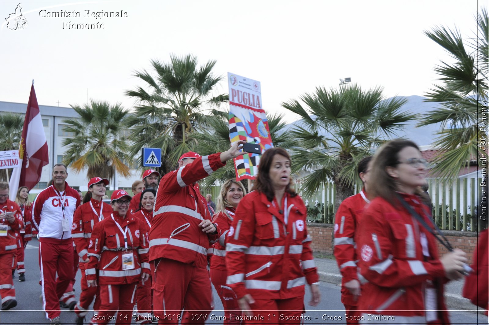 Scalea 14 Ottobre 2018 - XXV Gara Nazionale 1 Soccorso - Croce Rossa Italiana- Comitato Regionale del Piemonte