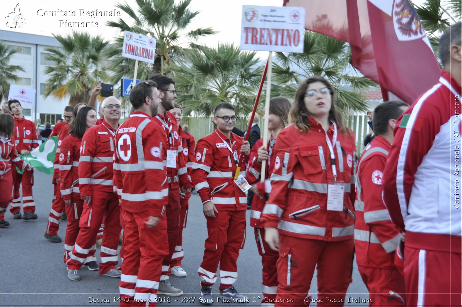 Scalea 14 Ottobre 2018 - XXV Gara Nazionale 1 Soccorso - Croce Rossa Italiana- Comitato Regionale del Piemonte