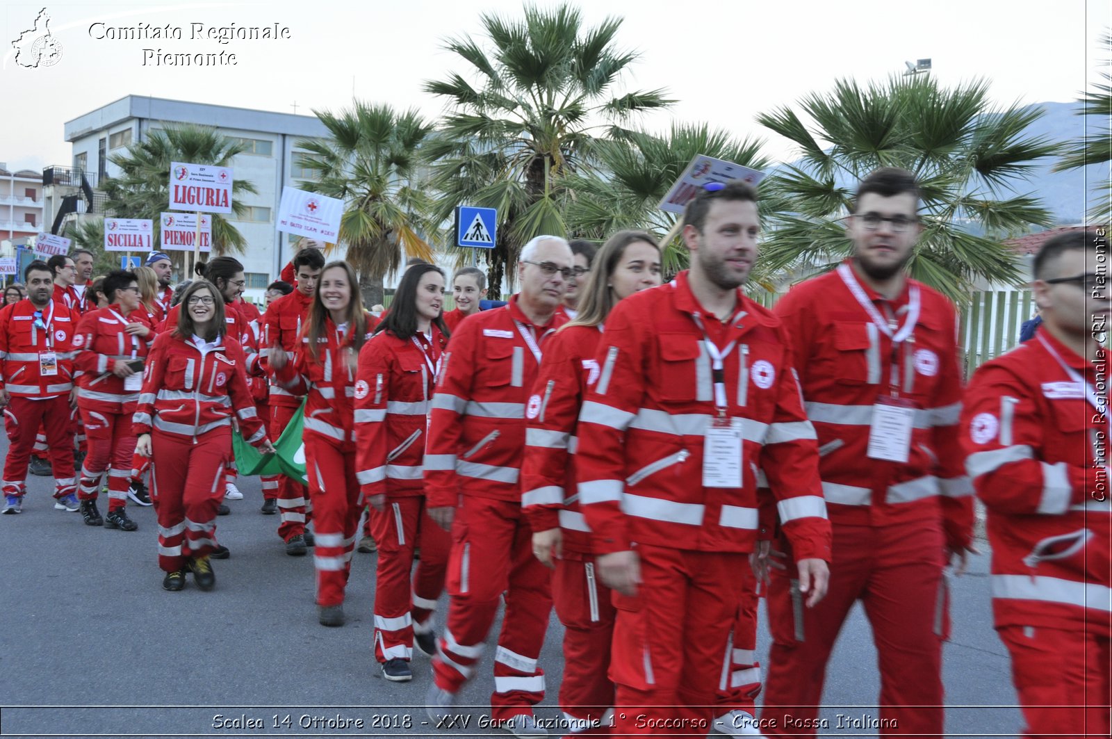 Scalea 14 Ottobre 2018 - XXV Gara Nazionale 1 Soccorso - Croce Rossa Italiana- Comitato Regionale del Piemonte