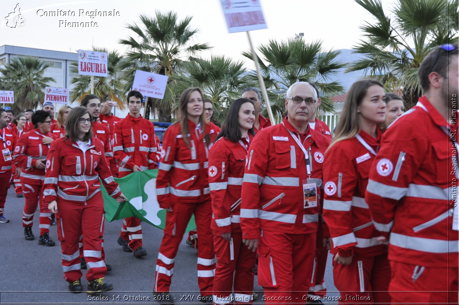 Scalea 14 Ottobre 2018 - XXV Gara Nazionale 1 Soccorso - Croce Rossa Italiana- Comitato Regionale del Piemonte