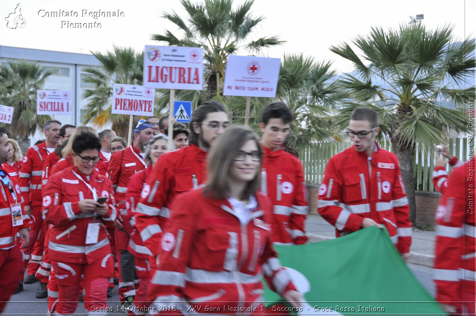 Scalea 14 Ottobre 2018 - XXV Gara Nazionale 1 Soccorso - Croce Rossa Italiana- Comitato Regionale del Piemonte