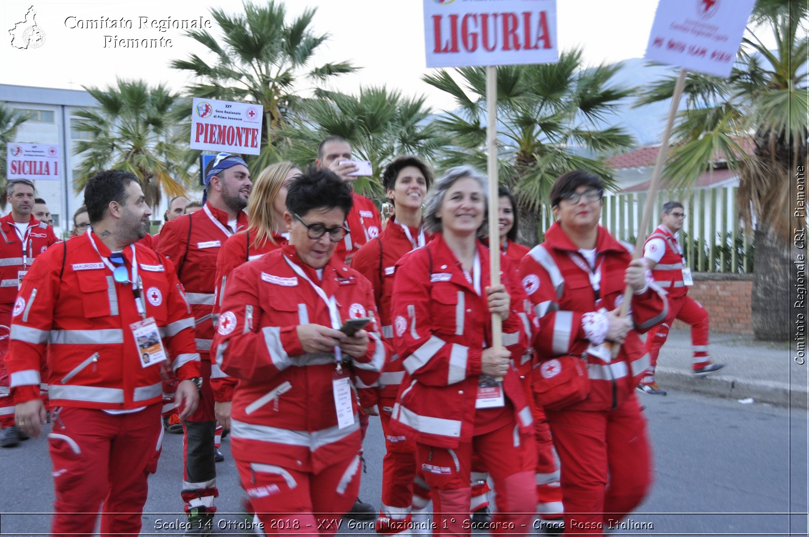 Scalea 14 Ottobre 2018 - XXV Gara Nazionale 1 Soccorso - Croce Rossa Italiana- Comitato Regionale del Piemonte