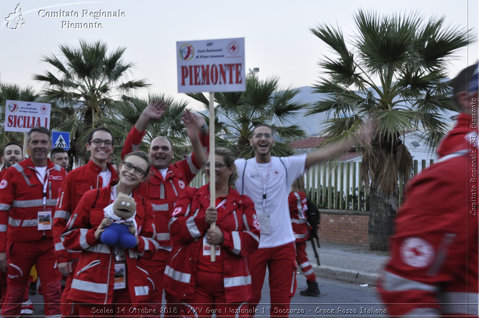 Scalea 14 Ottobre 2018 - XXV Gara Nazionale 1 Soccorso - Croce Rossa Italiana- Comitato Regionale del Piemonte