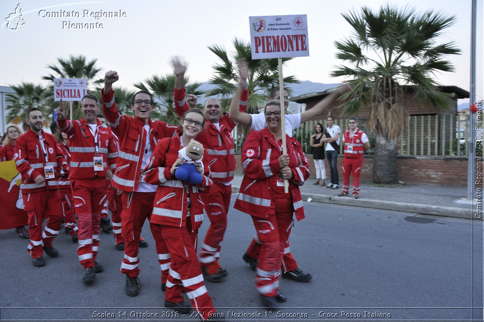 Scalea 14 Ottobre 2018 - XXV Gara Nazionale 1 Soccorso - Croce Rossa Italiana- Comitato Regionale del Piemonte