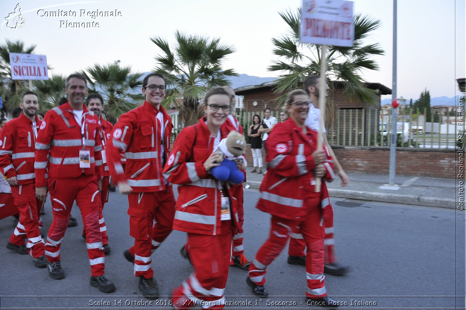 Scalea 14 Ottobre 2018 - XXV Gara Nazionale 1 Soccorso - Croce Rossa Italiana- Comitato Regionale del Piemonte