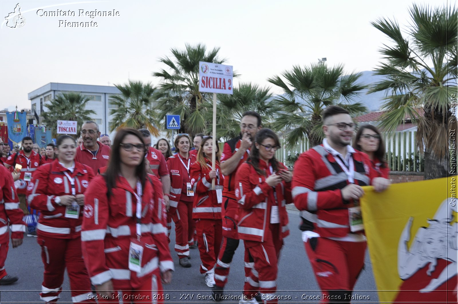 Scalea 14 Ottobre 2018 - XXV Gara Nazionale 1 Soccorso - Croce Rossa Italiana- Comitato Regionale del Piemonte