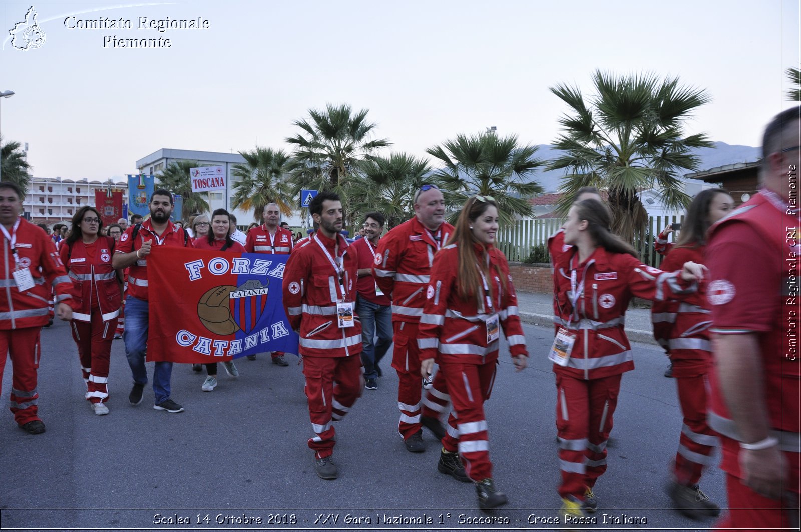 Scalea 14 Ottobre 2018 - XXV Gara Nazionale 1 Soccorso - Croce Rossa Italiana- Comitato Regionale del Piemonte