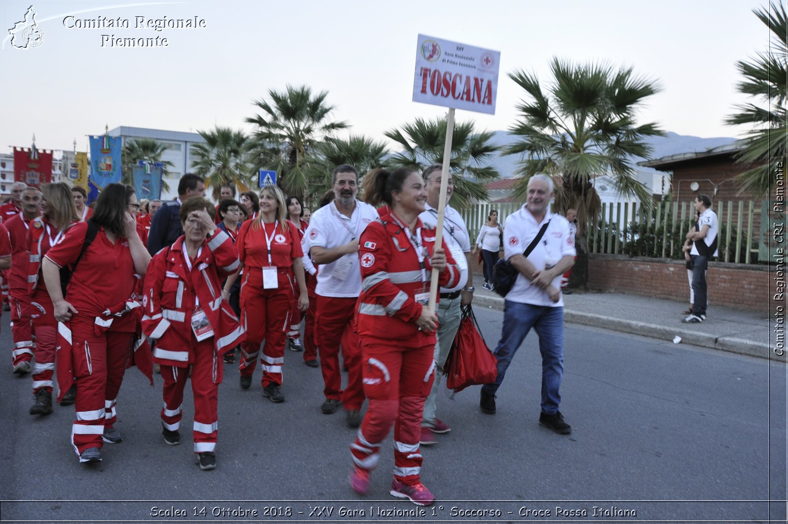 Scalea 14 Ottobre 2018 - XXV Gara Nazionale 1 Soccorso - Croce Rossa Italiana- Comitato Regionale del Piemonte