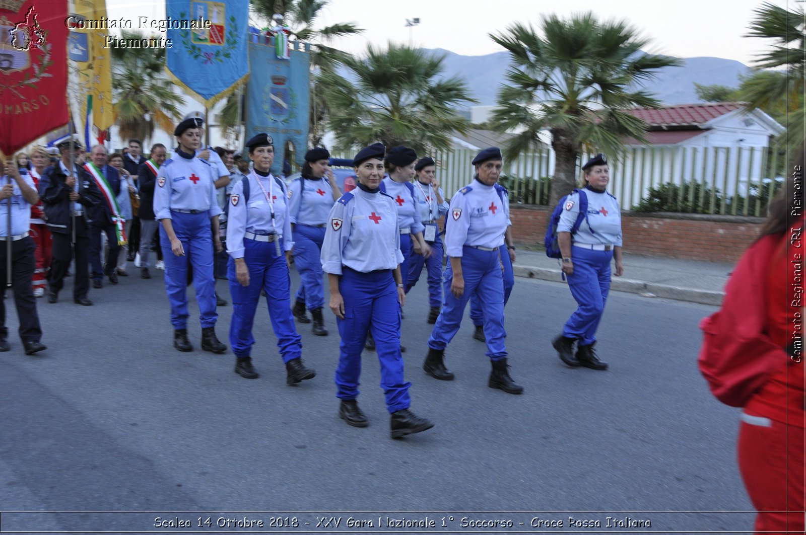 Scalea 14 Ottobre 2018 - XXV Gara Nazionale 1 Soccorso - Croce Rossa Italiana- Comitato Regionale del Piemonte