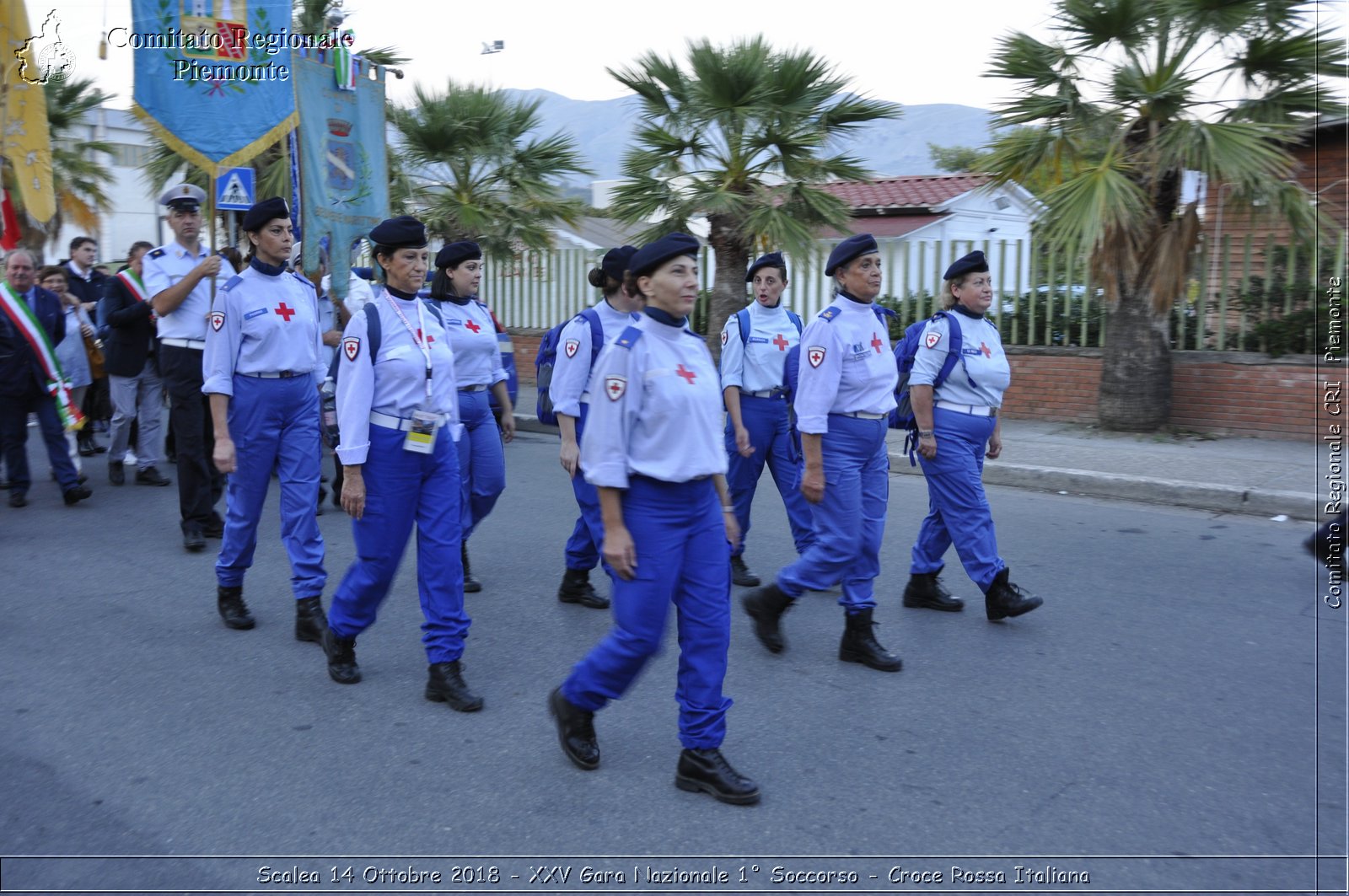 Scalea 14 Ottobre 2018 - XXV Gara Nazionale 1 Soccorso - Croce Rossa Italiana- Comitato Regionale del Piemonte