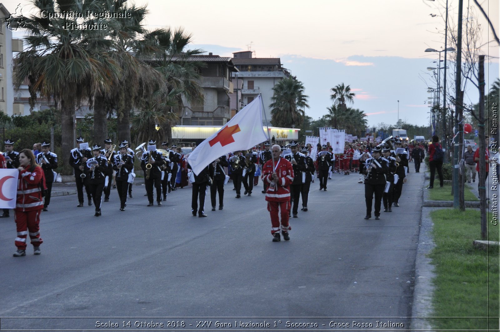 Scalea 14 Ottobre 2018 - XXV Gara Nazionale 1 Soccorso - Croce Rossa Italiana- Comitato Regionale del Piemonte