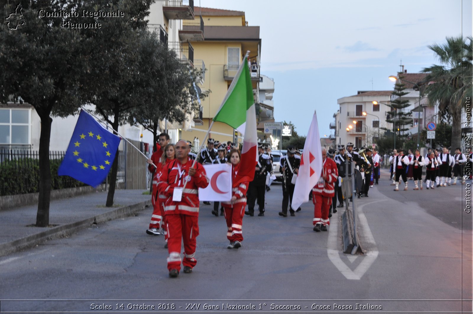 Scalea 14 Ottobre 2018 - XXV Gara Nazionale 1 Soccorso - Croce Rossa Italiana- Comitato Regionale del Piemonte