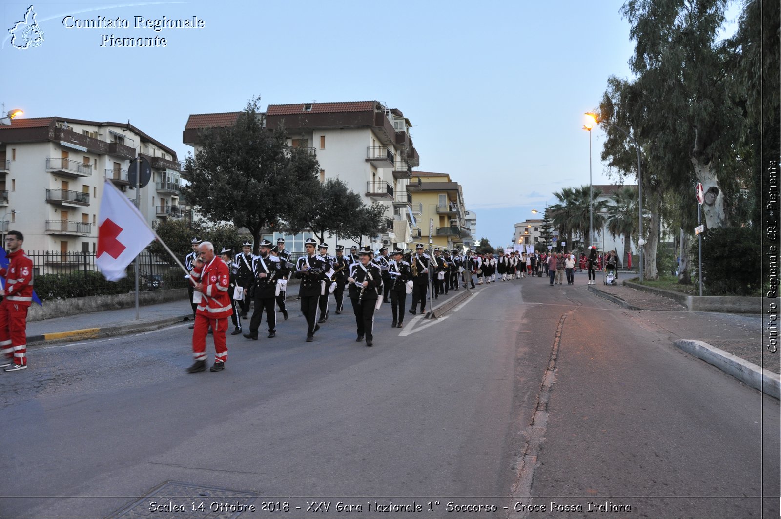 Scalea 14 Ottobre 2018 - XXV Gara Nazionale 1 Soccorso - Croce Rossa Italiana- Comitato Regionale del Piemonte