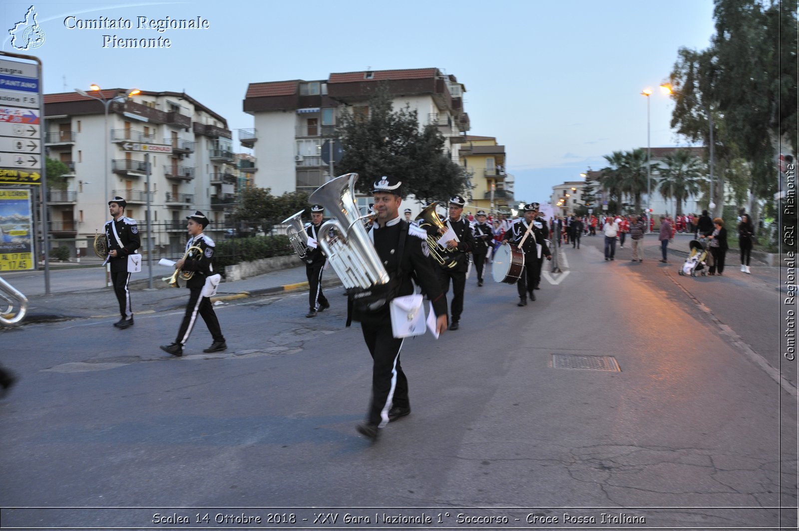 Scalea 14 Ottobre 2018 - XXV Gara Nazionale 1 Soccorso - Croce Rossa Italiana- Comitato Regionale del Piemonte