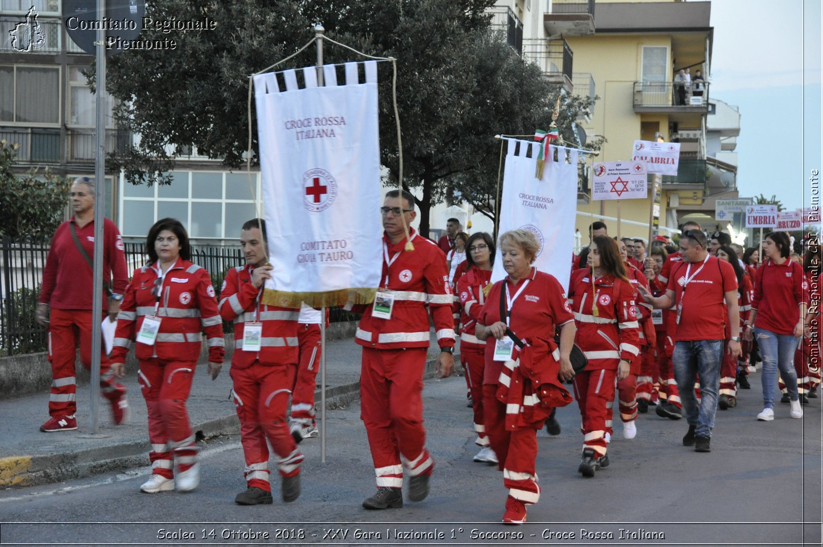 Scalea 14 Ottobre 2018 - XXV Gara Nazionale 1 Soccorso - Croce Rossa Italiana- Comitato Regionale del Piemonte