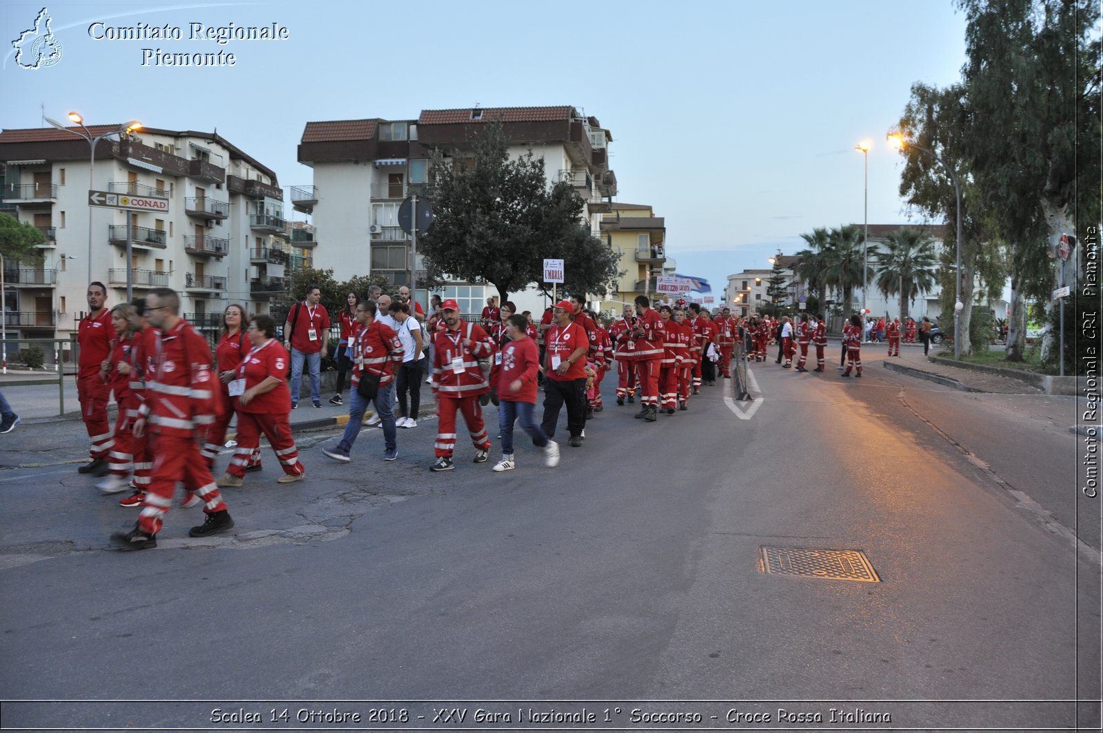 Scalea 14 Ottobre 2018 - XXV Gara Nazionale 1 Soccorso - Croce Rossa Italiana- Comitato Regionale del Piemonte