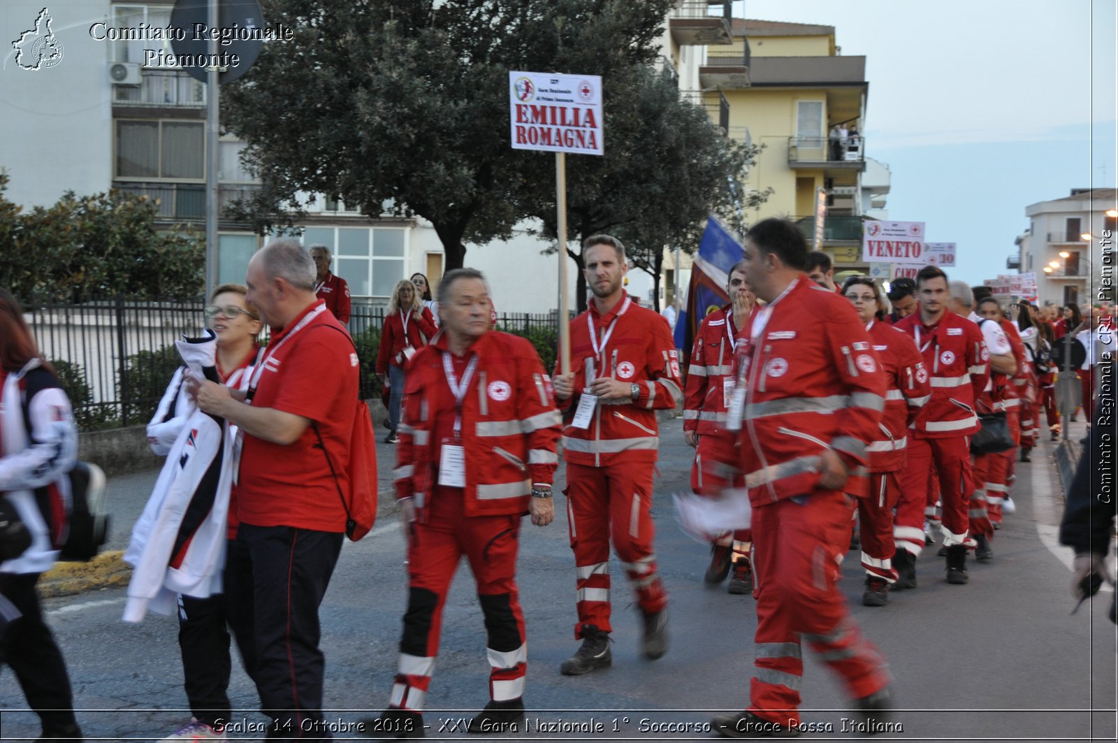 Scalea 14 Ottobre 2018 - XXV Gara Nazionale 1 Soccorso - Croce Rossa Italiana- Comitato Regionale del Piemonte