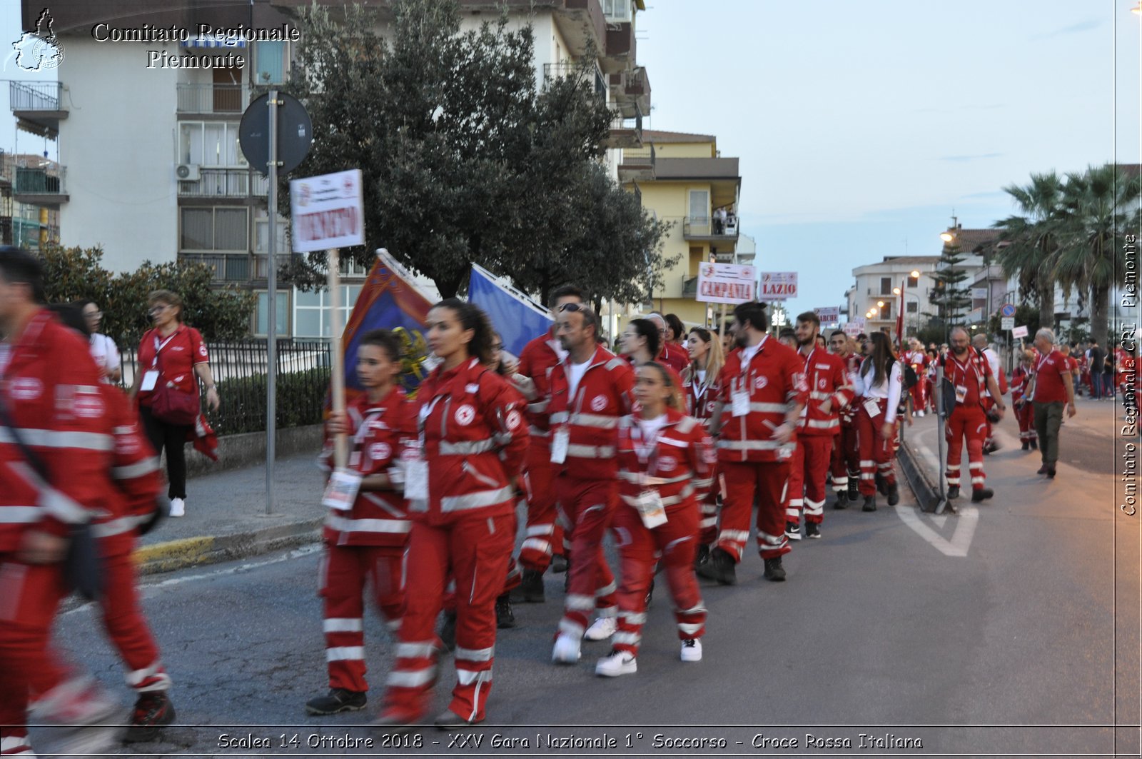 Scalea 14 Ottobre 2018 - XXV Gara Nazionale 1 Soccorso - Croce Rossa Italiana- Comitato Regionale del Piemonte