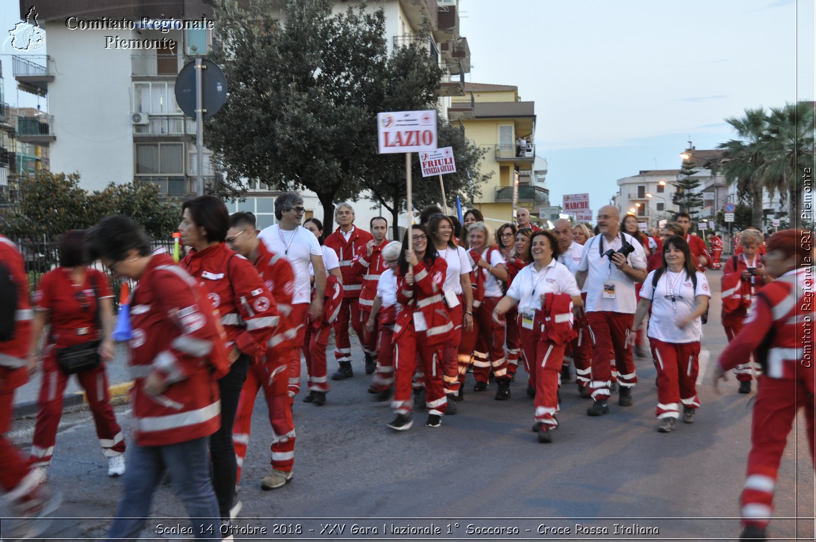 Scalea 14 Ottobre 2018 - XXV Gara Nazionale 1 Soccorso - Croce Rossa Italiana- Comitato Regionale del Piemonte