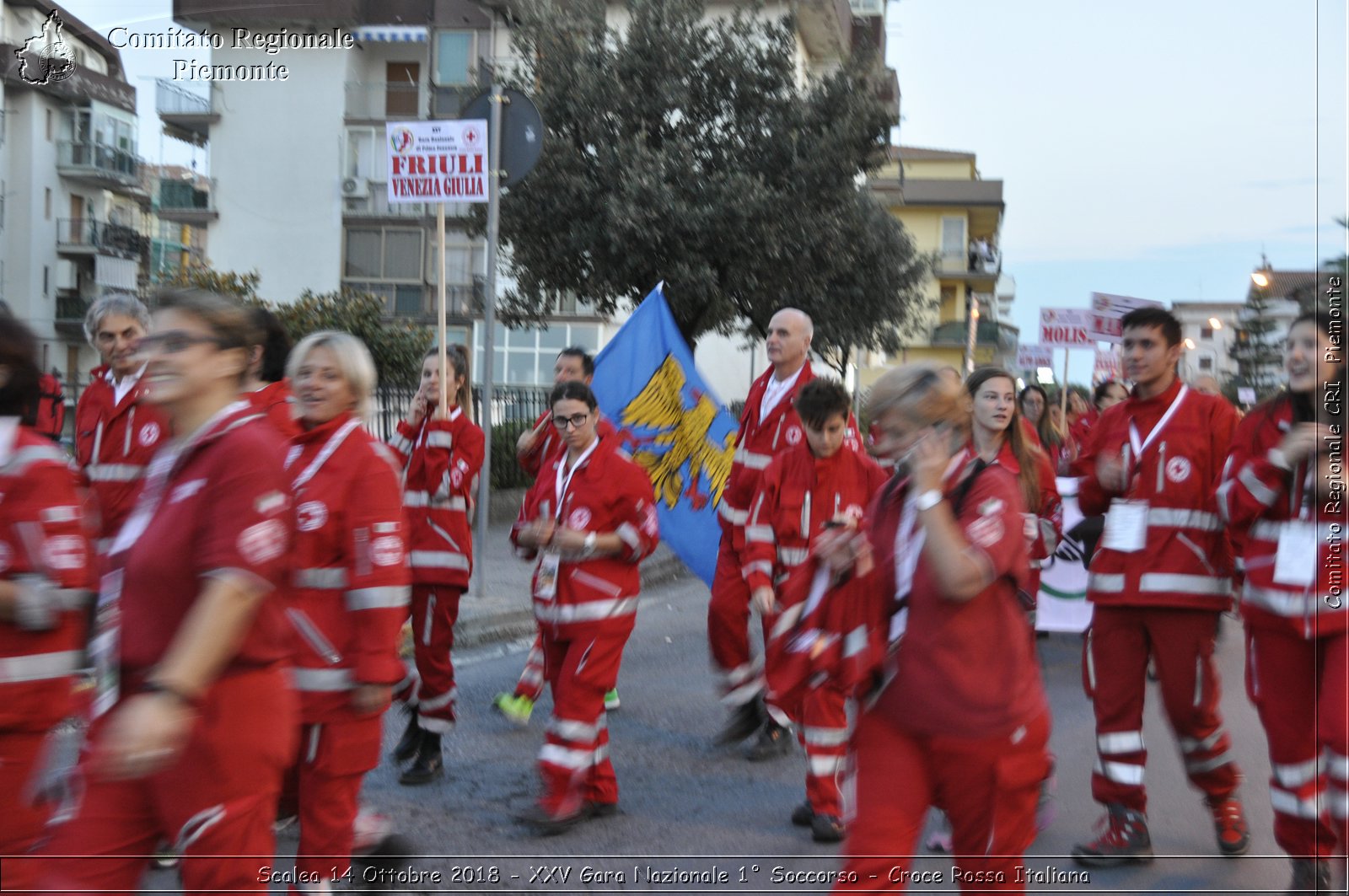 Scalea 14 Ottobre 2018 - XXV Gara Nazionale 1 Soccorso - Croce Rossa Italiana- Comitato Regionale del Piemonte