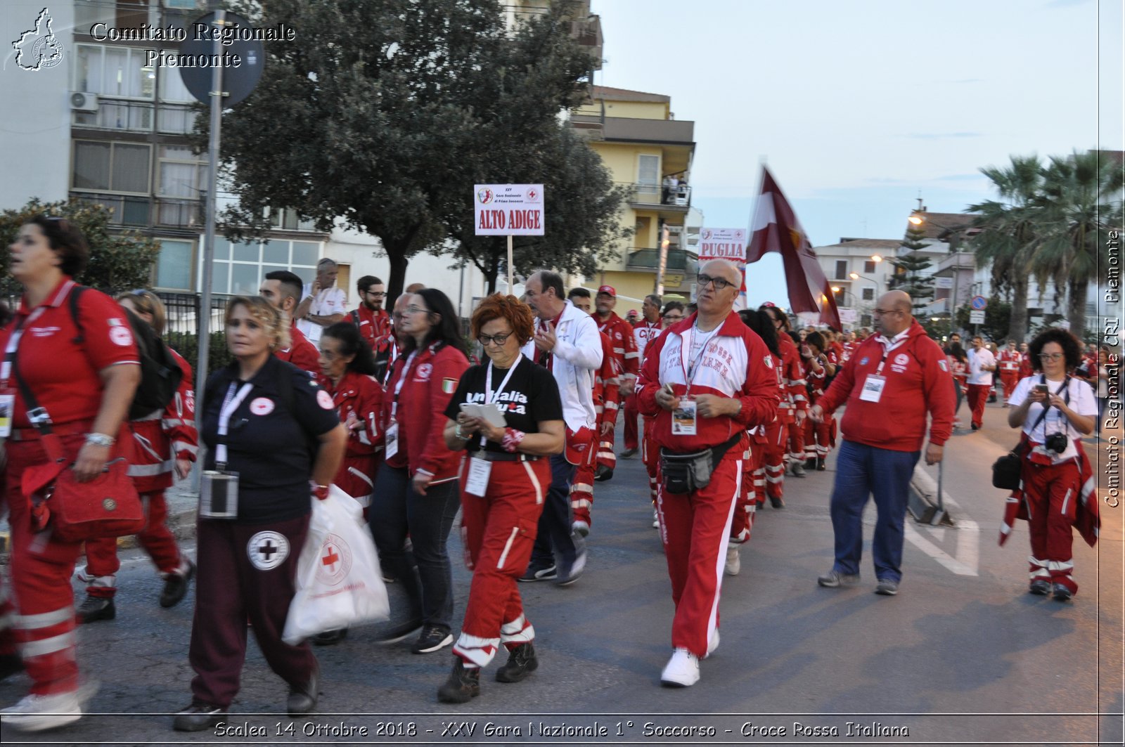 Scalea 14 Ottobre 2018 - XXV Gara Nazionale 1 Soccorso - Croce Rossa Italiana- Comitato Regionale del Piemonte