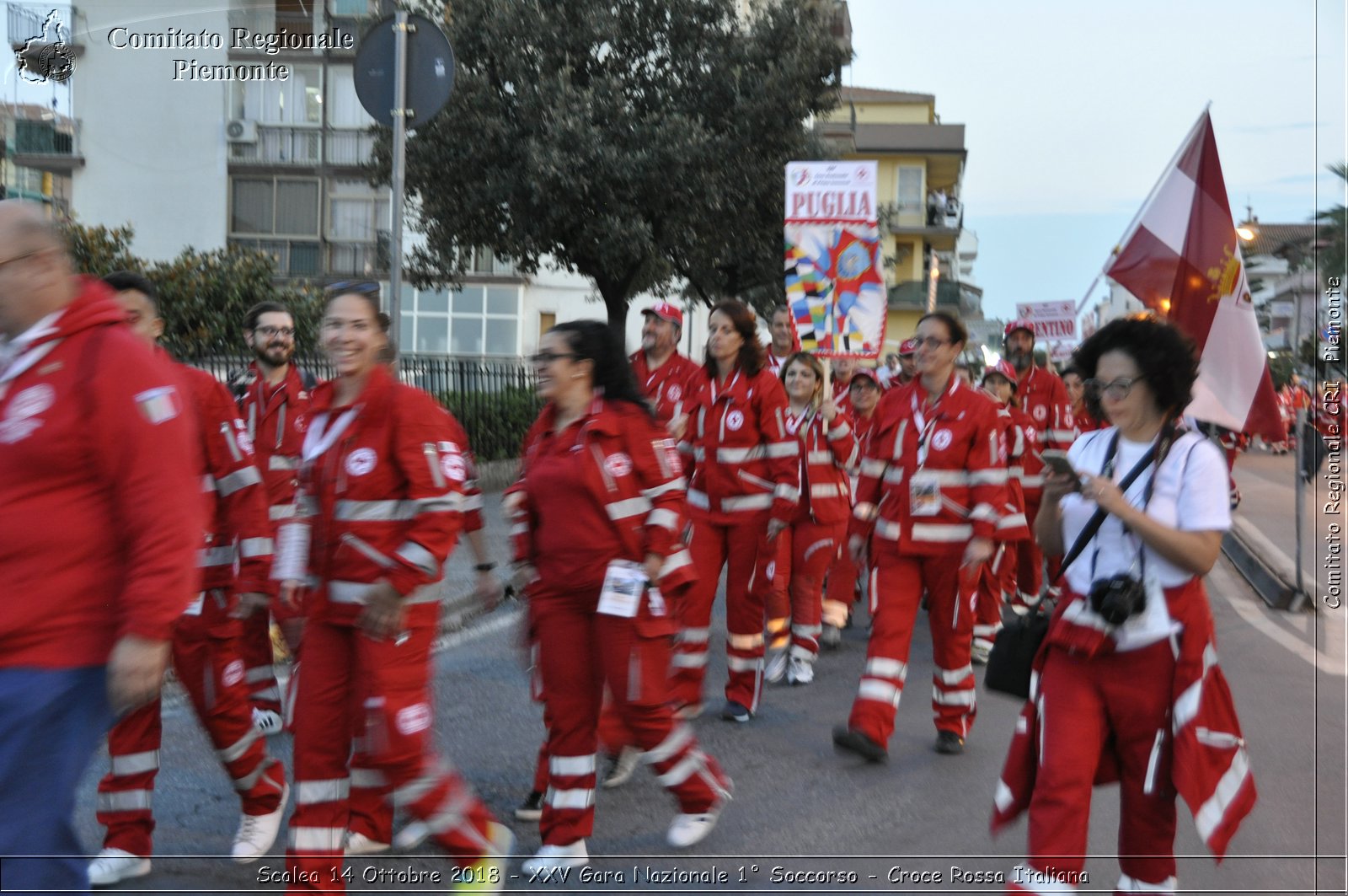 Scalea 14 Ottobre 2018 - XXV Gara Nazionale 1 Soccorso - Croce Rossa Italiana- Comitato Regionale del Piemonte