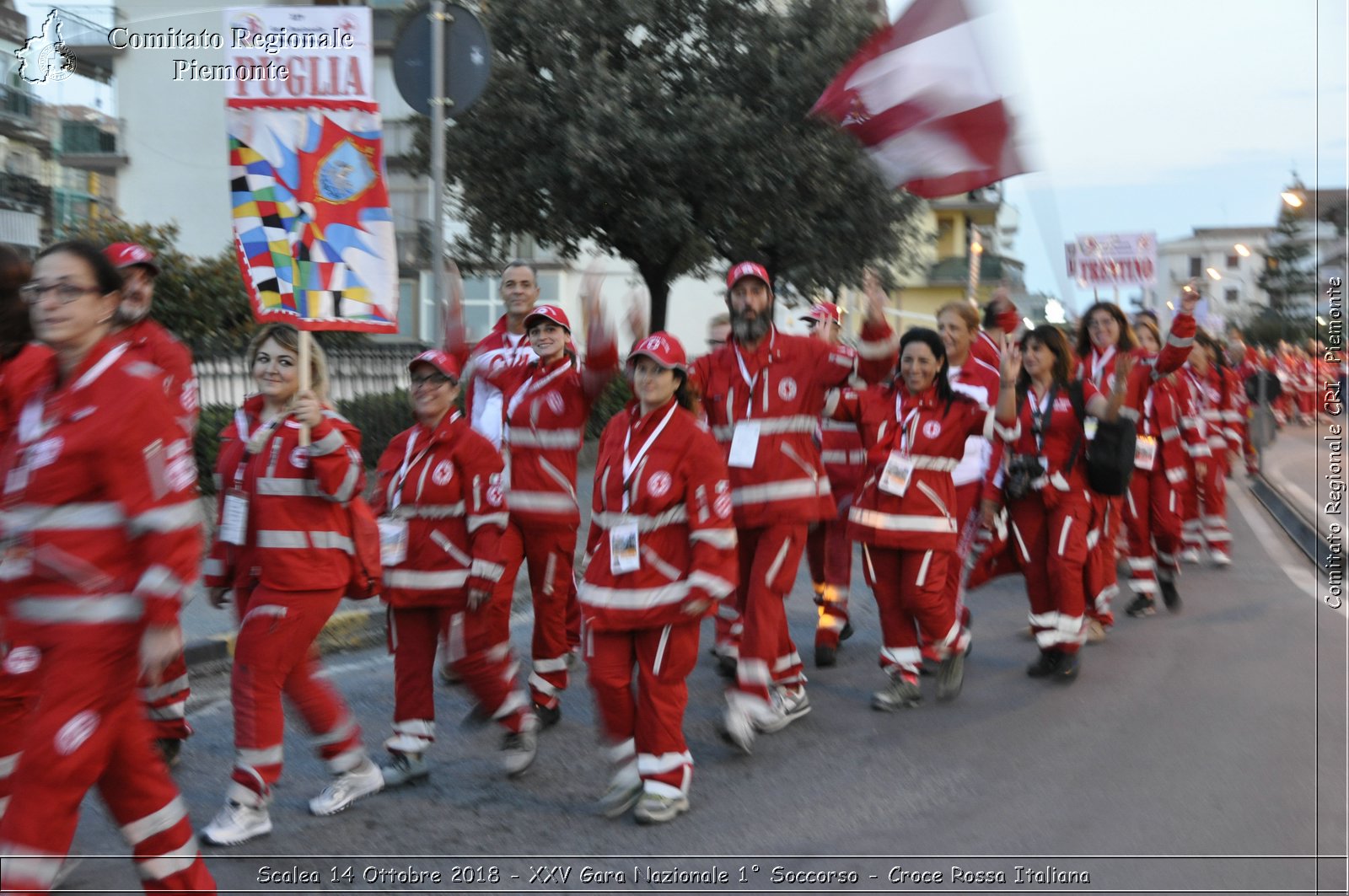 Scalea 14 Ottobre 2018 - XXV Gara Nazionale 1 Soccorso - Croce Rossa Italiana- Comitato Regionale del Piemonte