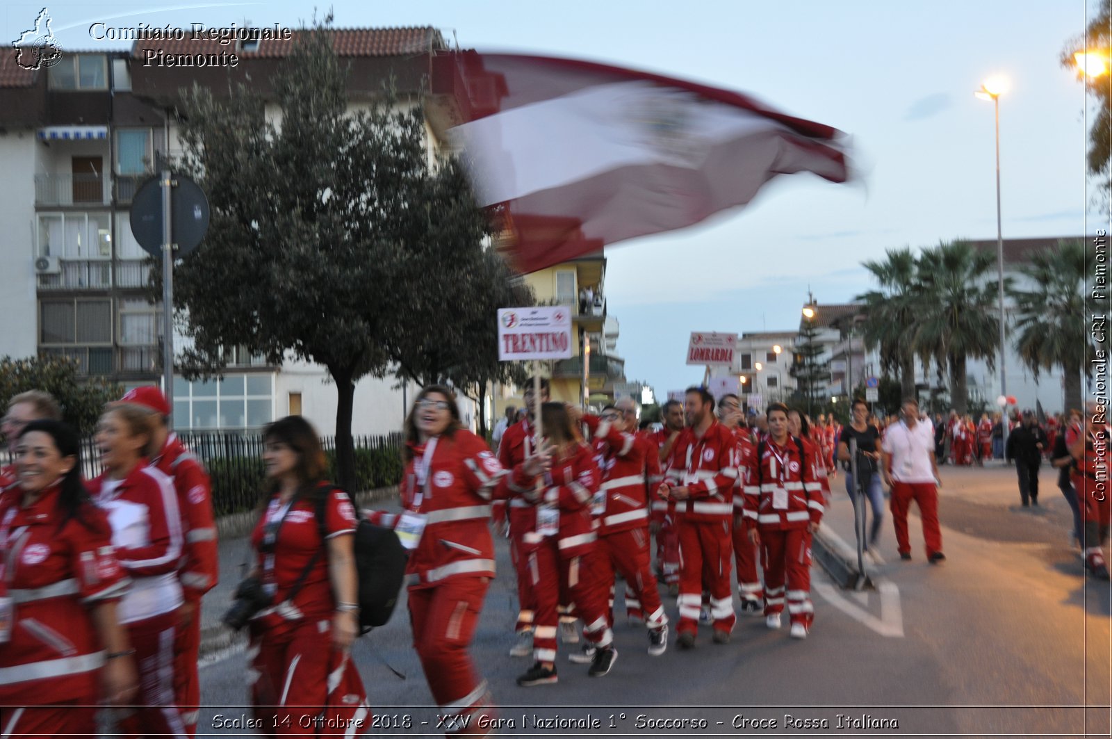 Scalea 14 Ottobre 2018 - XXV Gara Nazionale 1 Soccorso - Croce Rossa Italiana- Comitato Regionale del Piemonte