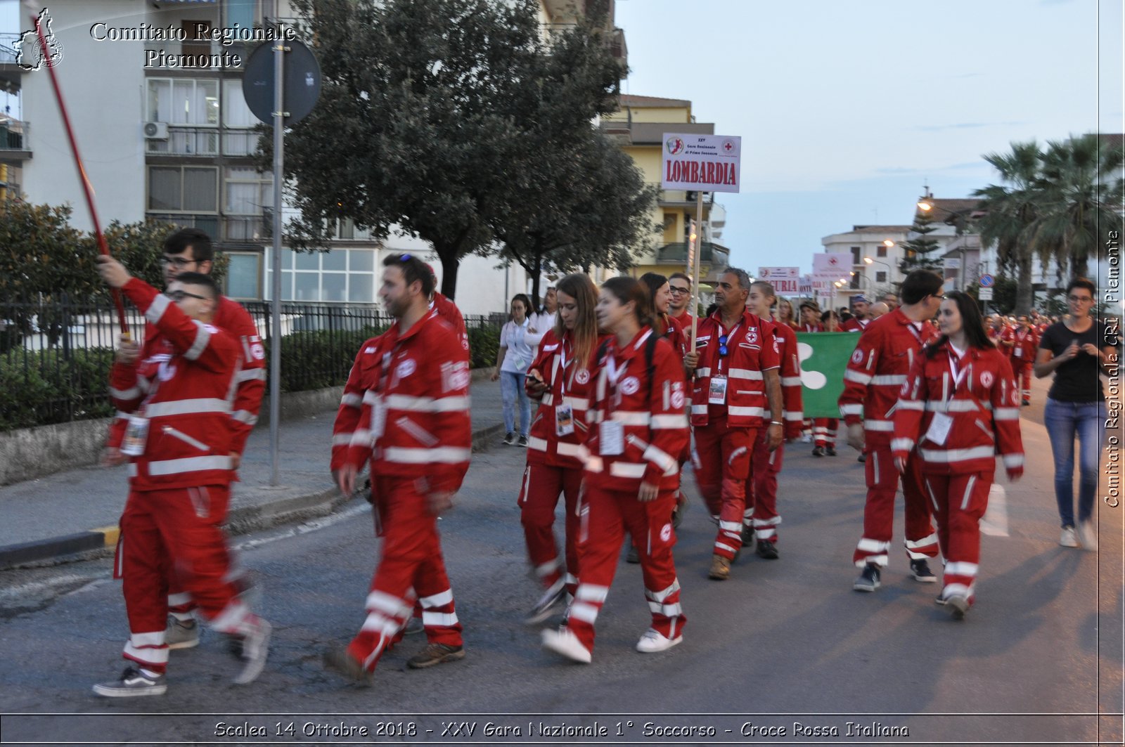 Scalea 14 Ottobre 2018 - XXV Gara Nazionale 1 Soccorso - Croce Rossa Italiana- Comitato Regionale del Piemonte