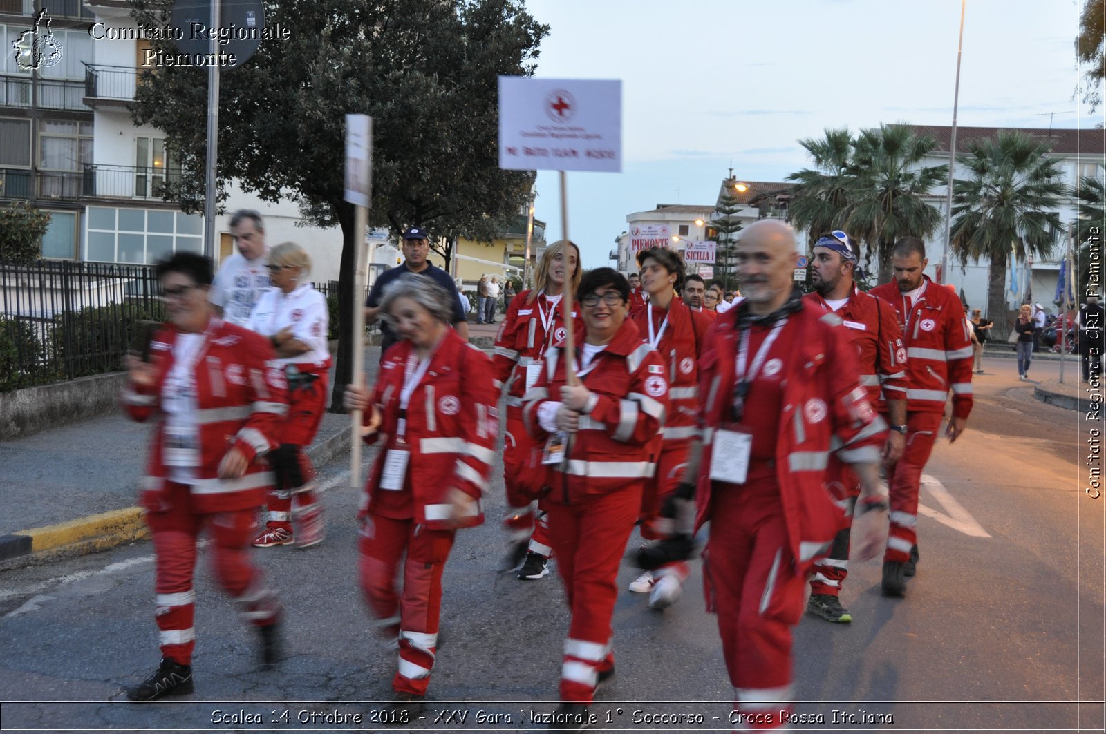 Scalea 14 Ottobre 2018 - XXV Gara Nazionale 1 Soccorso - Croce Rossa Italiana- Comitato Regionale del Piemonte