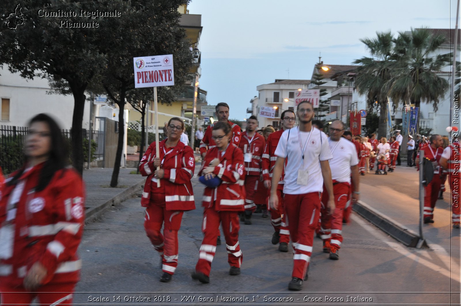 Scalea 14 Ottobre 2018 - XXV Gara Nazionale 1 Soccorso - Croce Rossa Italiana- Comitato Regionale del Piemonte