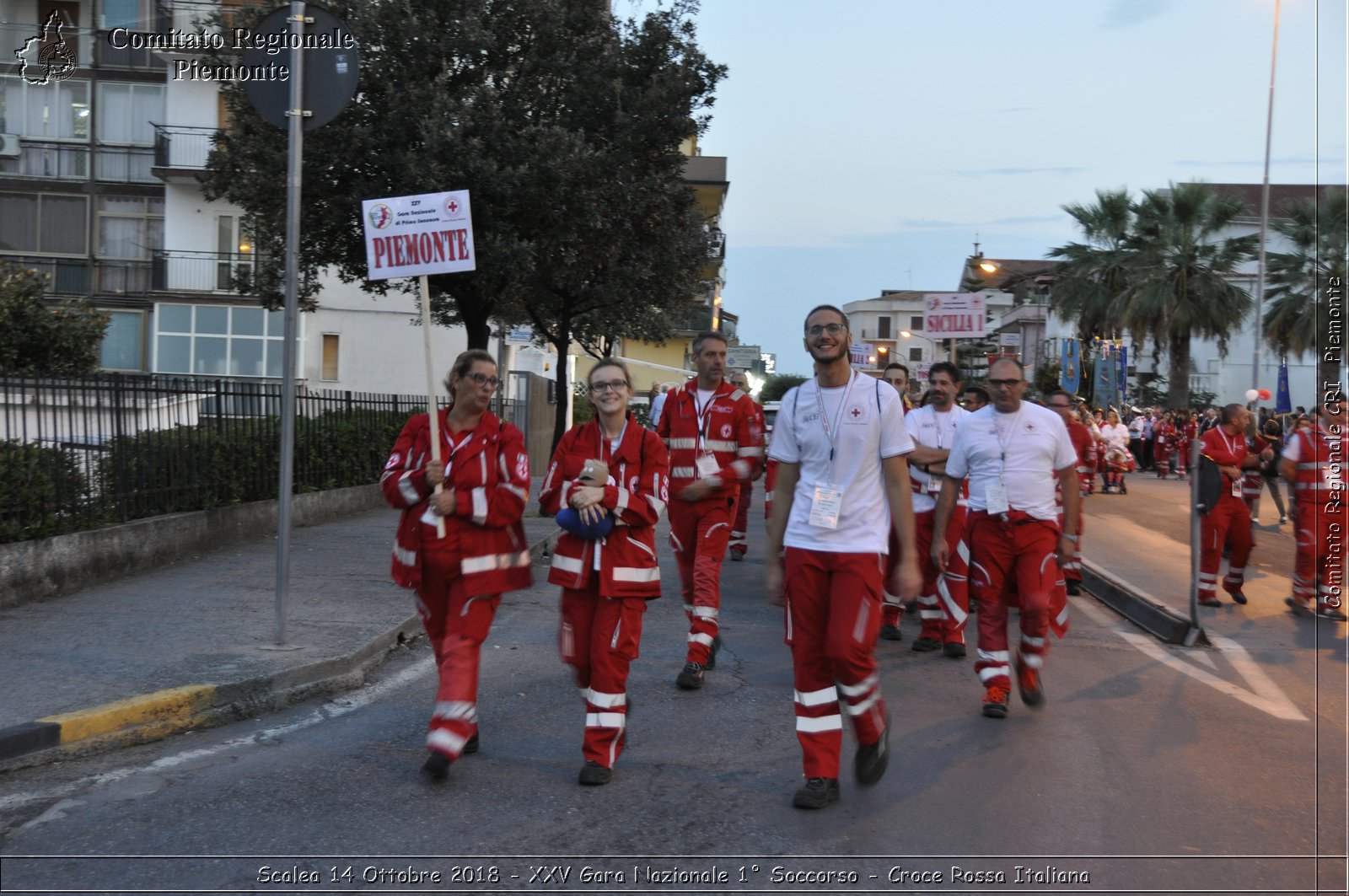 Scalea 14 Ottobre 2018 - XXV Gara Nazionale 1 Soccorso - Croce Rossa Italiana- Comitato Regionale del Piemonte