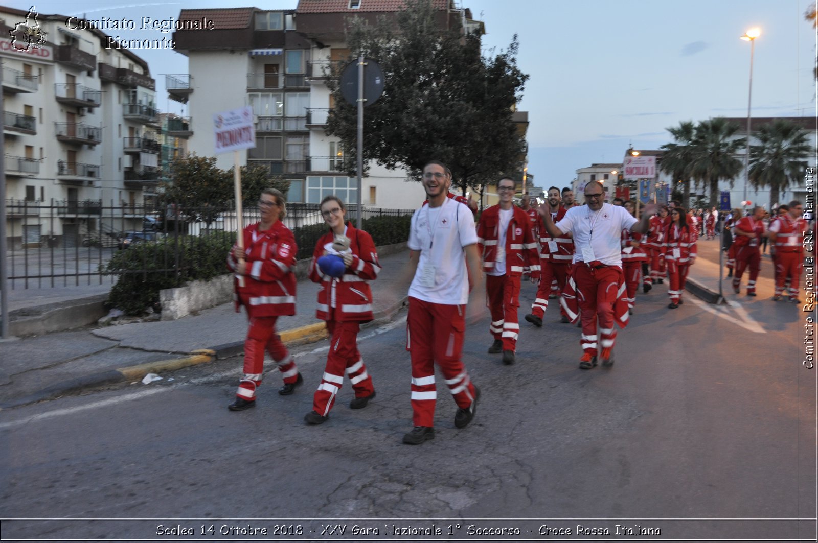 Scalea 14 Ottobre 2018 - XXV Gara Nazionale 1 Soccorso - Croce Rossa Italiana- Comitato Regionale del Piemonte