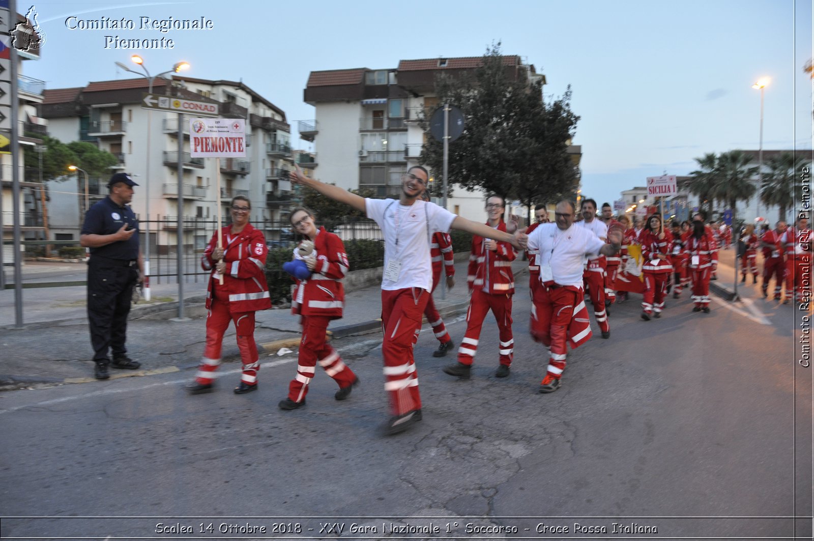 Scalea 14 Ottobre 2018 - XXV Gara Nazionale 1 Soccorso - Croce Rossa Italiana- Comitato Regionale del Piemonte