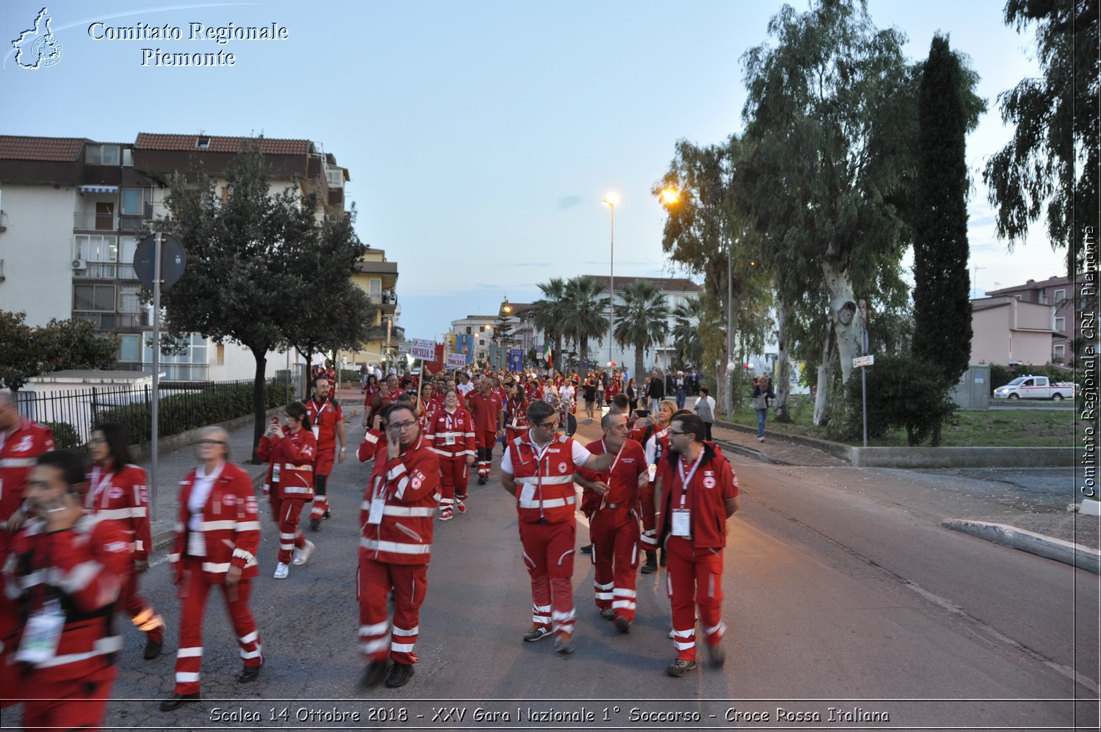 Scalea 14 Ottobre 2018 - XXV Gara Nazionale 1 Soccorso - Croce Rossa Italiana- Comitato Regionale del Piemonte