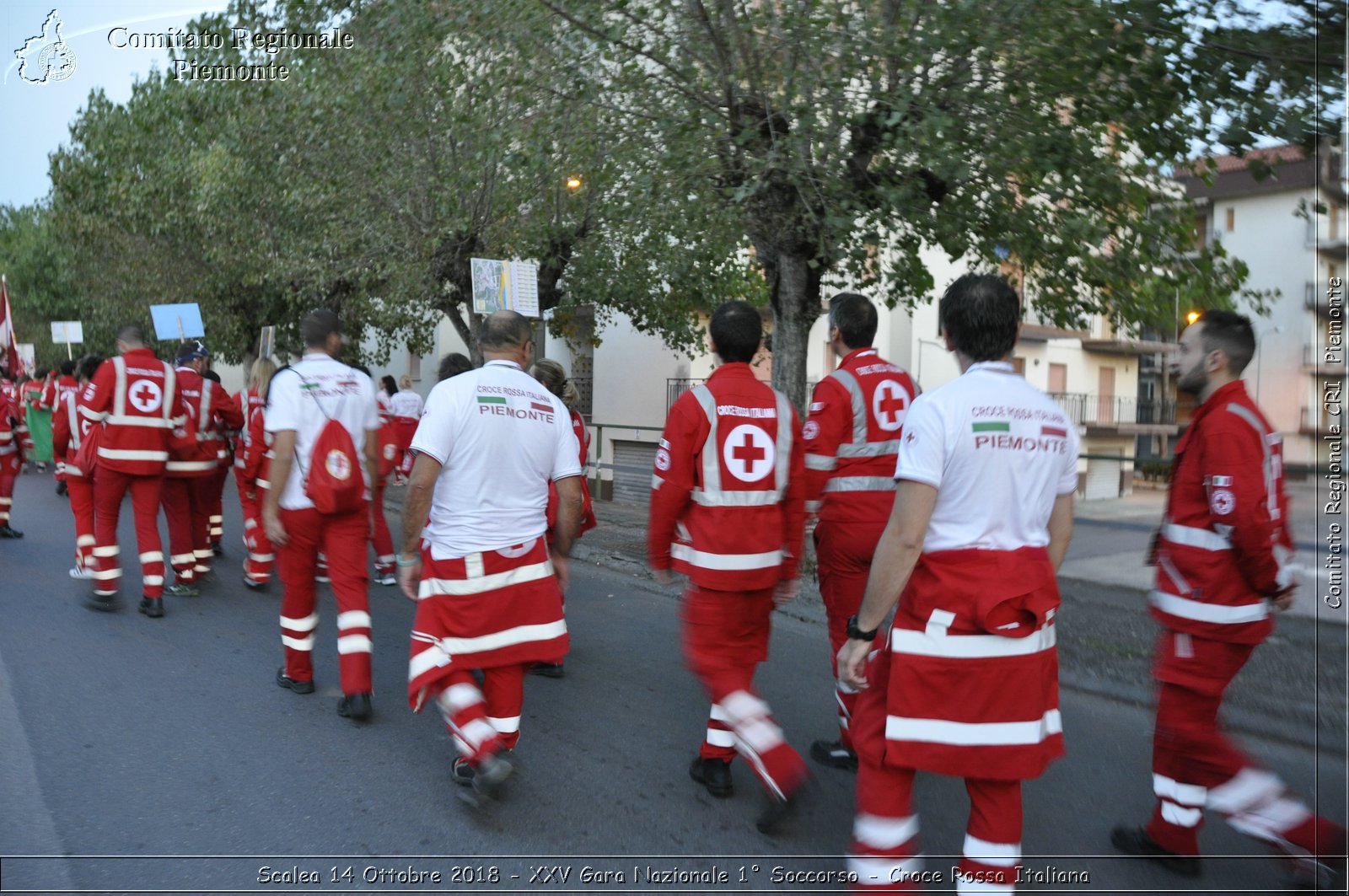 Scalea 14 Ottobre 2018 - XXV Gara Nazionale 1 Soccorso - Croce Rossa Italiana- Comitato Regionale del Piemonte