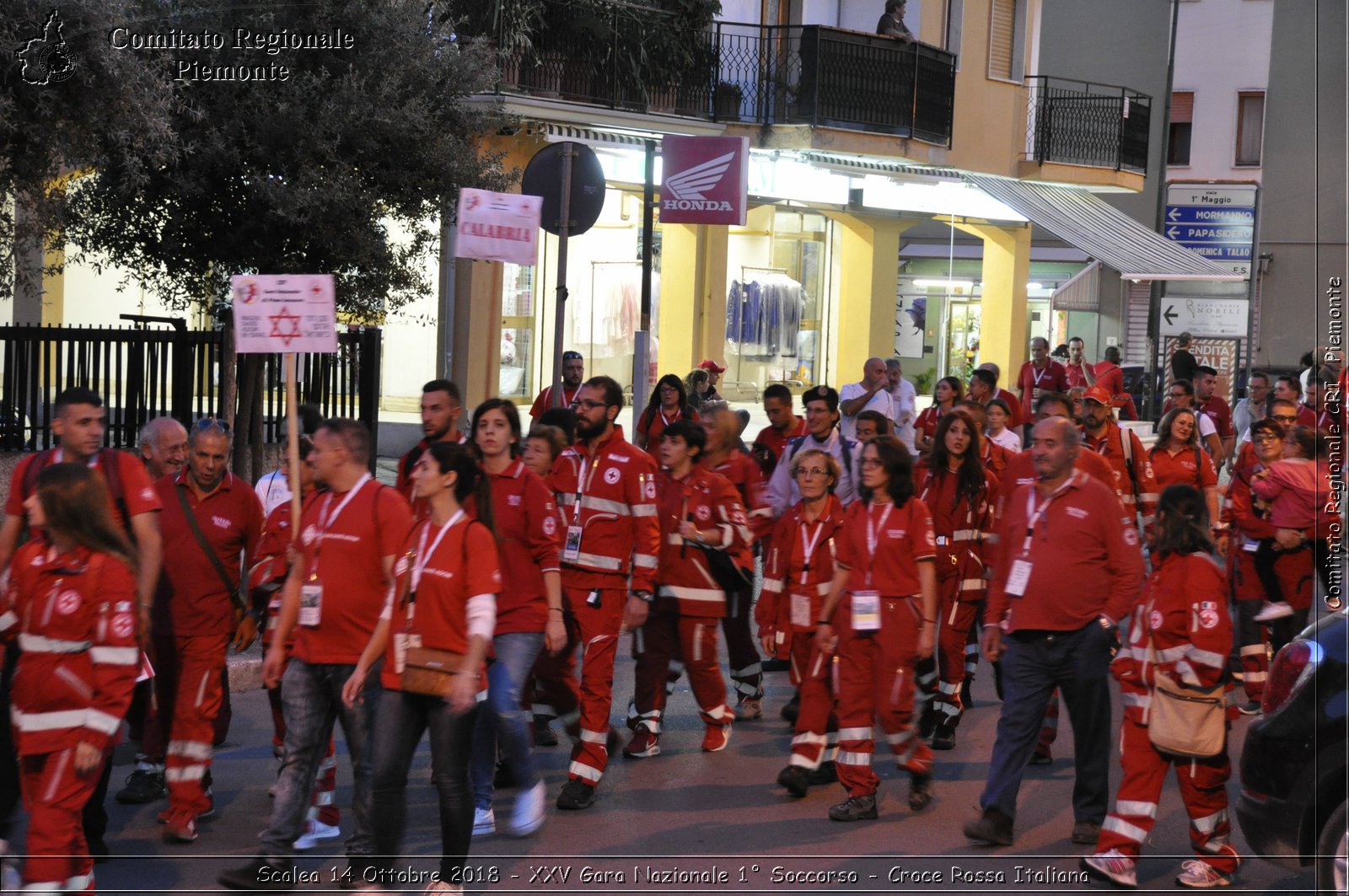 Scalea 14 Ottobre 2018 - XXV Gara Nazionale 1 Soccorso - Croce Rossa Italiana- Comitato Regionale del Piemonte