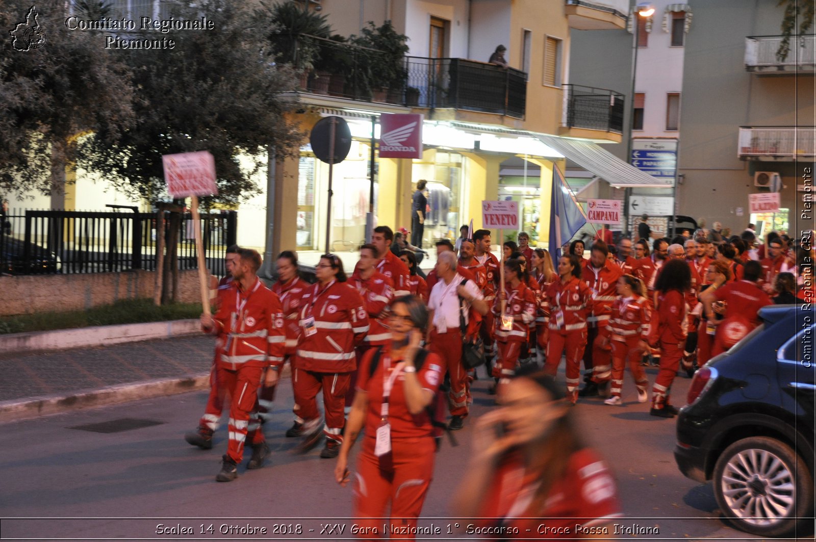 Scalea 14 Ottobre 2018 - XXV Gara Nazionale 1 Soccorso - Croce Rossa Italiana- Comitato Regionale del Piemonte