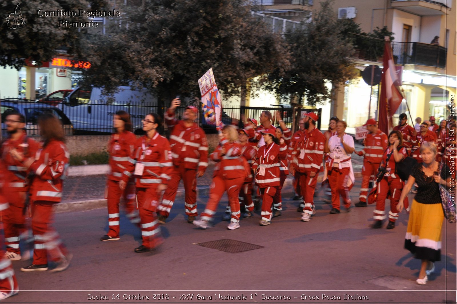 Scalea 14 Ottobre 2018 - XXV Gara Nazionale 1 Soccorso - Croce Rossa Italiana- Comitato Regionale del Piemonte