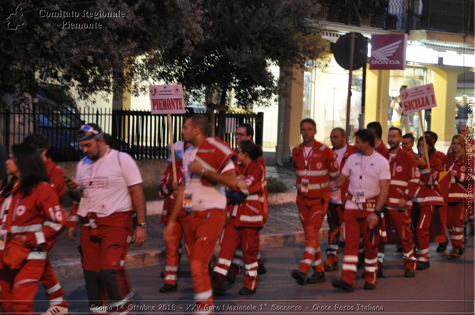 Scalea 14 Ottobre 2018 - XXV Gara Nazionale 1 Soccorso - Croce Rossa Italiana- Comitato Regionale del Piemonte