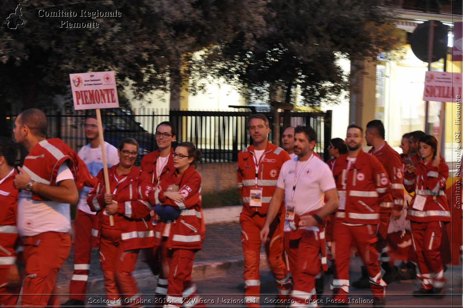 Scalea 14 Ottobre 2018 - XXV Gara Nazionale 1 Soccorso - Croce Rossa Italiana- Comitato Regionale del Piemonte